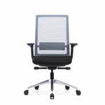 Task Chair i5 Industries Nova TC201B.G-BLK | Gray Mesh Back with 4D Arms