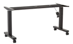 Office Star 5' Frame for Height Adjustable Table - Sit-Stand Height-Adjustable Desk in Black