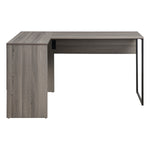 OSP Hagney Lane L-Shaped Desk - L-Shaped Home Office Desk in Farm Oak