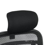 SPACE Seating Optional Mesh Headrest - Office Chair Headrest in Black