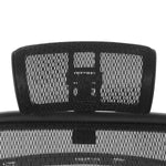 SPACE Seating Optional Breathable Mesh Headrest - Office Chair Headrest in Black
