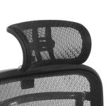 SPACE Seating Optional Breathable Mesh Headrest - Office Chair Headrest in Black