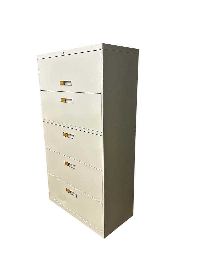 Allsteel 36" Lateral File - 5 Drawer