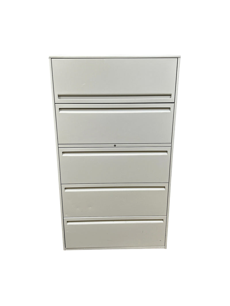 Haworth 36" Lateral File - 5 Drawer