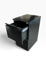 HON Black 2 Drawer Vertical File Cabinet