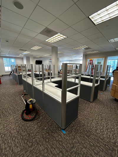 6x6 Cubicle Delivery & Installation - Carrollton - Image 3