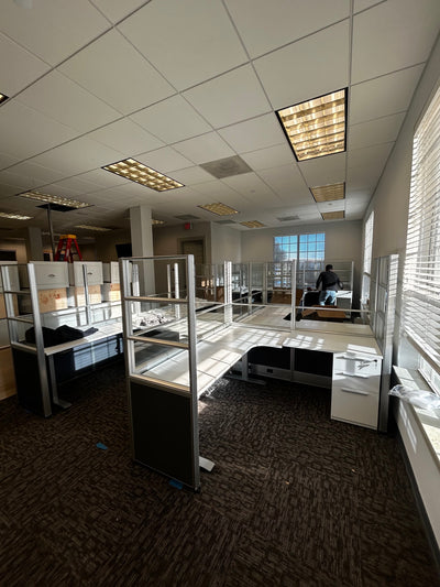 6x6 Cubicle Delivery & Installation - Carrollton - Image 4