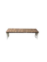 Wood Slat Bench
