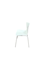 Leland Stack Chair - Solid White