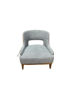 HBF Salon Collection Grey Lounge Chair