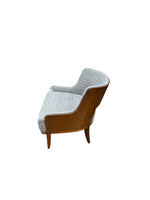 HBF Salon Collection Grey Lounge Chair