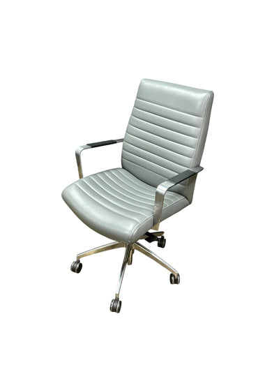 Krug C5 Grey Leather Conference Chair