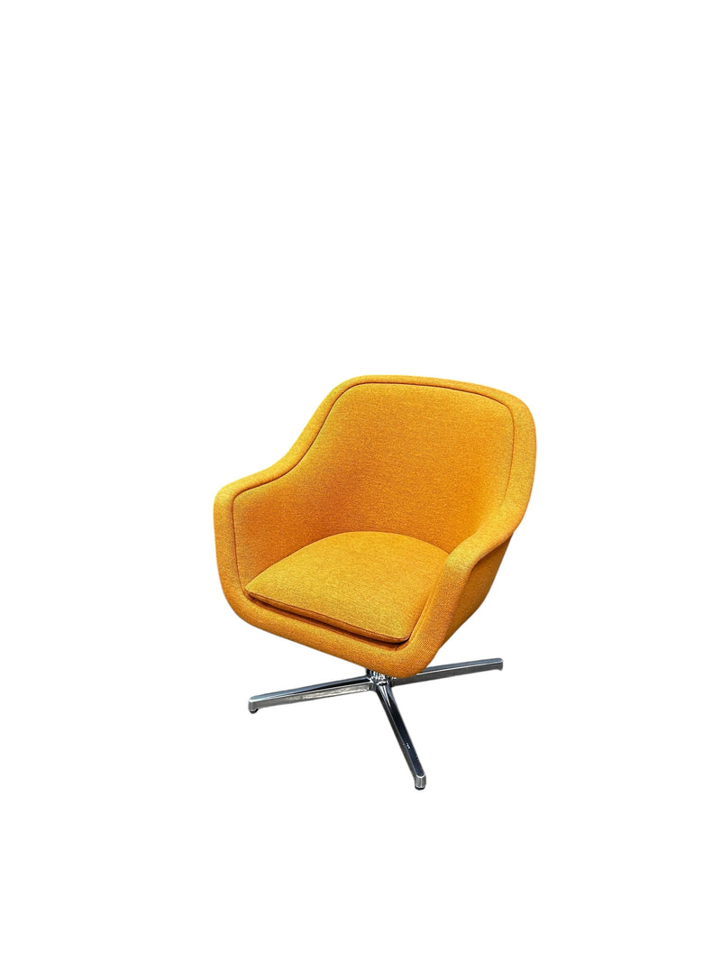 Geiger Bumper Lunge Chair - Orange