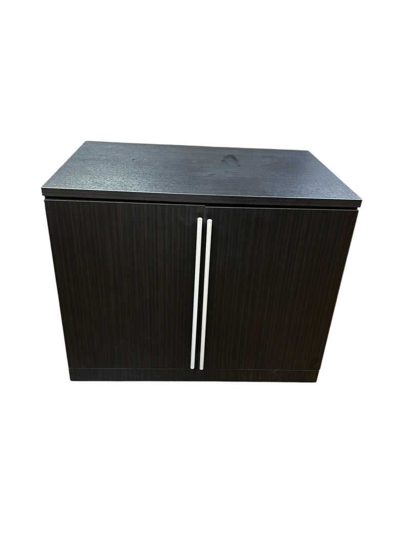 36" Storage Cabinet - Mahogany Wood