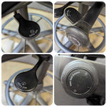 Pre-Owned Steelcase Leap V2 Task Chair – Orange Seat Black Mesh Back