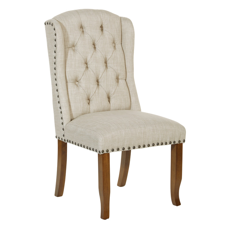 Jessica Tufted Wing Dining Chair