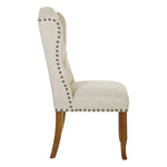 Jessica Tufted Wing Dining Chair