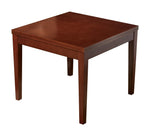 Office Star Kenwood End Table 24”X24”X20” - Office End Table in Light Cherry