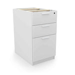 File Pedestal i5 Industries Kai Line 22 Inch | Two Box Drawers with Lockable Storage