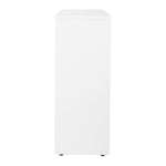 Office Star 36Wx12Dx30H 2-Shelf Bookcase with 1" Thick Shelves - 2-Shelf Office Bookcase in White