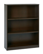 Office Star 36Wx12Dx48H 3-Shelf Bookcase with 1" Thick Shelves - - 3-Shelf Office Bookcase