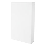 Office Star 36Wx12Dx60H 4-Shelf Bookcase with 1" Thick Shelves - - 4-Shelf Office Bookcase in White