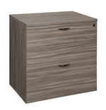 Office Star Lodi 2-Drawer Lateral File 30X20 - Lateral File Cabinet in Urban Walnut