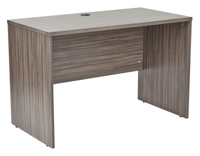 Office Star Lodi Desk Shell 45X24 - Desk Shell in Urban Walnut