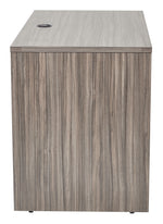 Office Star Lodi Desk Shell 45X24 - Desk Shell in Urban Walnut
