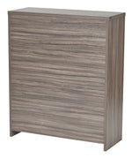Office Star Lodi Open Hutch 30Wx12Dx36H - Desk Hutch in Urban Walnut