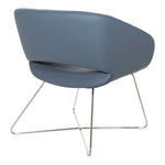 Faux Leather Lounge Chair