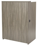 Office Star Laminate Workstation - Office Desk in Brown