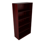 Bookcase i5 Industries 69 Inch 4-Shelf | Adjustable Shelving with Metal Frame