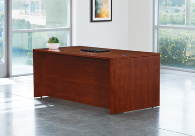 Office Star Napa Desk Shell 71X36 - Desk Shell in Cherry