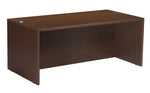 Office Star Napa Desk Shell 71X36 - Desk Shell in Espresso
