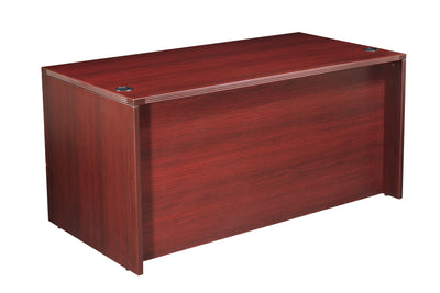 Office Star Napa Desk Shell 71X36 - Desk Shell in Mahogany