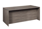 Office Star Napa Desk Shell 71X36 - Desk Shell in Urban Walnut
