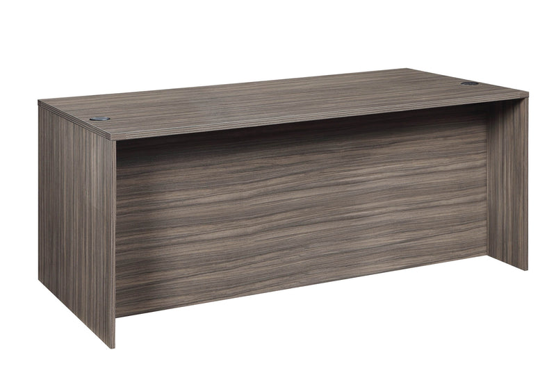 Office Star Napa Desk Shell 71X36 - Desk Shell in Urban Walnut