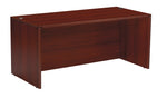 Office Star Napa Desk Shell 66X30 - Desk Shell in Mahogany