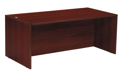Office Star Napa Desk Shell 60X30 - Desk Shell in Mahogany