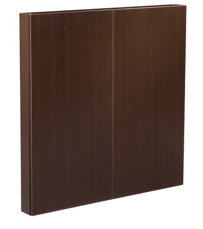 Office Star Napa Presentation Board 48X48 - Office Desk in Espresso