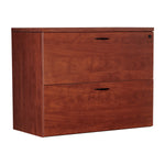 Office Star Napa 2-Drawer Lateral File 35.5X22 - Lateral File Cabinet in Cherry