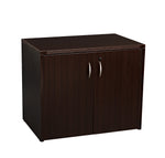 Office Star Napa 2-Door Storage Cabinet 35.5X22 - Office Storage Cabinet in Espresso