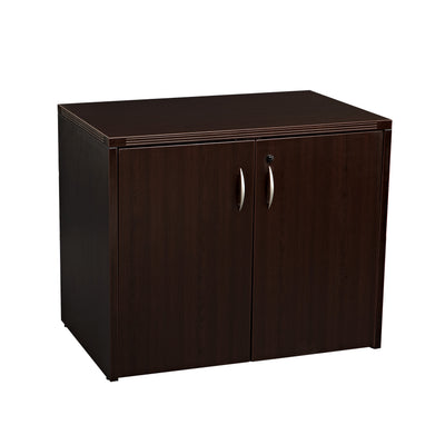 Office Star Napa 2-Door Storage Cabinet 35.5X22 - Office Storage Cabinet in Espresso