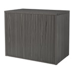 Office Star Napa 2-Door Storage Cabinet 35.5X22 - Office Storage Cabinet in Slate Grey
