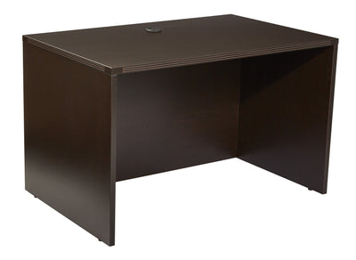 Office Star Napa Desk Shell 48"X30"X29" - Desk Shell in Espresso