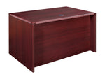 Office Star Napa Desk Shell 48"X30"X29" - Desk Shell in Mahogany