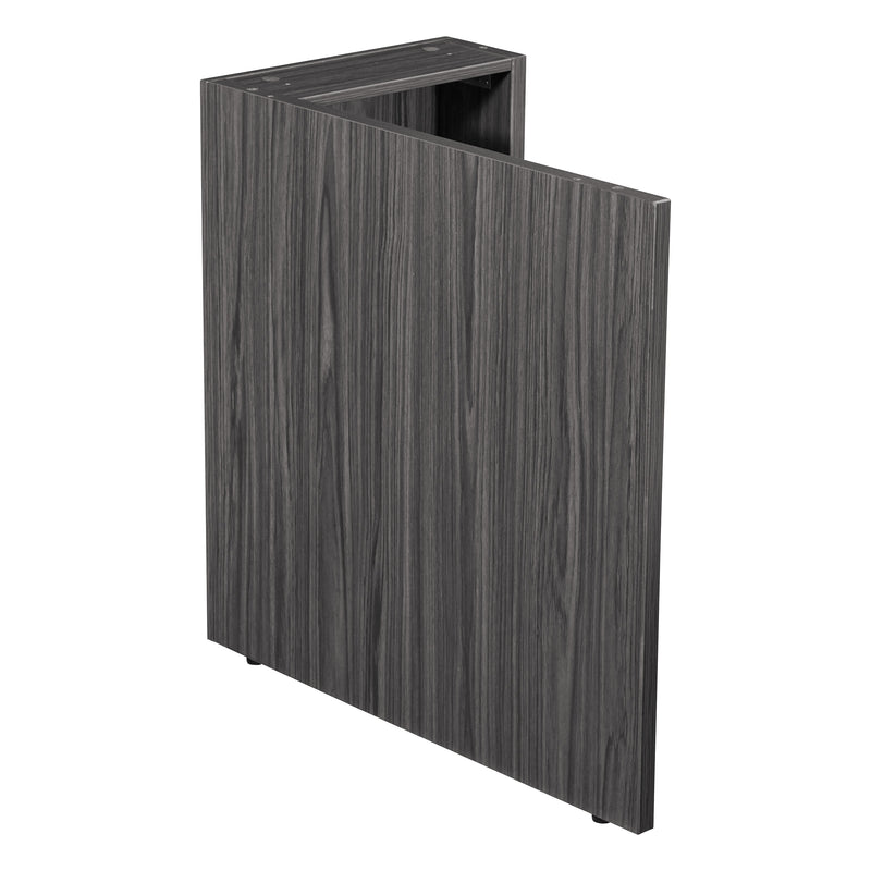 Office Star Napa 30"D False Pedestal - Office File Pedestal in Slate Grey