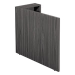 Office Star Napa 36"D False Pedestal - Office File Pedestal in Slate Grey