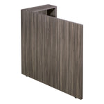 Office Star Napa 36"D False Pedestal - Office File Pedestal in Urban Walnut